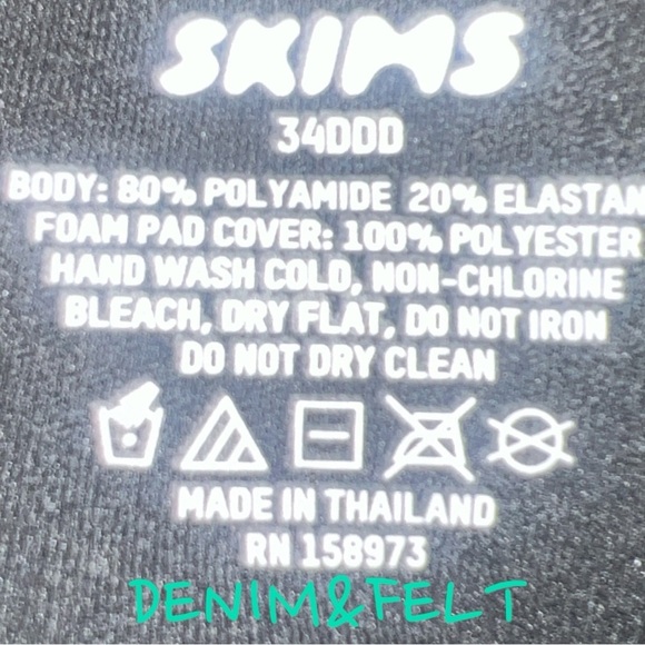 SKIMS Fits Everybody Strapless Bra | Color: ONYX | NEW/NWT!!🖤♥️🖤♥️ - Picture 8 of 9